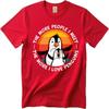 Soft Unisex Short Sleeve Tshirt Cotton The More People I Meet The More I Love Penguins Comfort For Man Tee Shirt Essential Tee