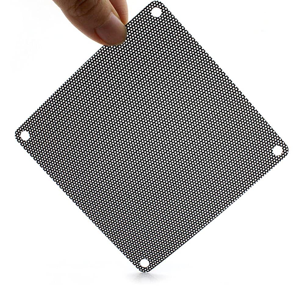 PC Dustproof Grille Mesh 120mm X 120mm Set of 10 Replacement Case Fan Fan Filter Dustproof Mesh PC Fan Case PC