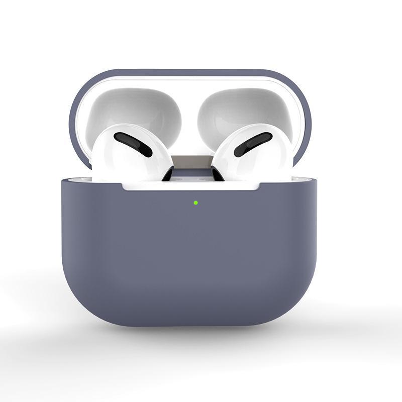 Силиконовый защитный чехол для Apple AirPods 3: Чехол для беспроводной Bluetooth-гарнитуры с защитой от падения