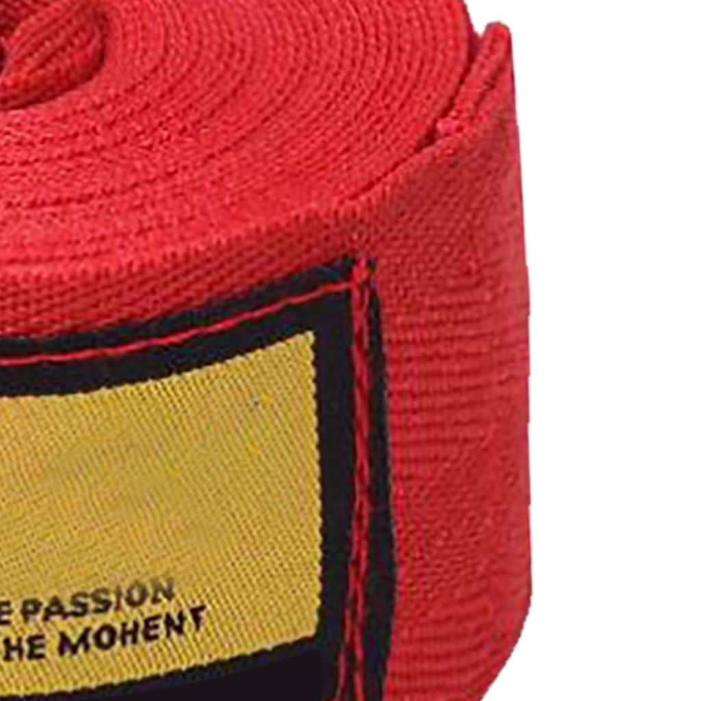 2 шт. боксерские бинты спортивные бинты для кикбоксинга тайский бокс боевые бинты перчатки протектор красный