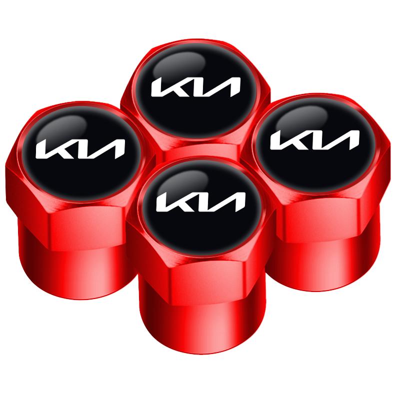 ABCDEN1 Car Suede keychain Metal Wheel Tires Valves Tyre Stem Caps For KIA Rio Ceed Sportage Cerato Soul Sorento Picanto Optima