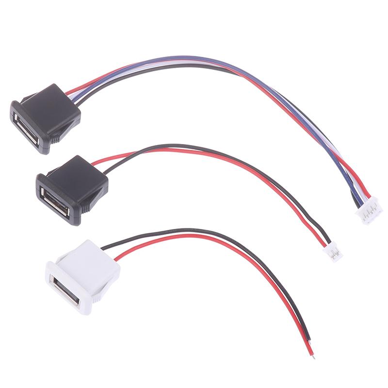 Usb 2.0 Female Power Jack Usb2.0 Charging Port Connector With Cable Usb Charger Socket With Ph2.0