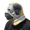 Halloween Animal Mask partymask Pug head mask, Shar-Pei dog head costume, cosplay party prop