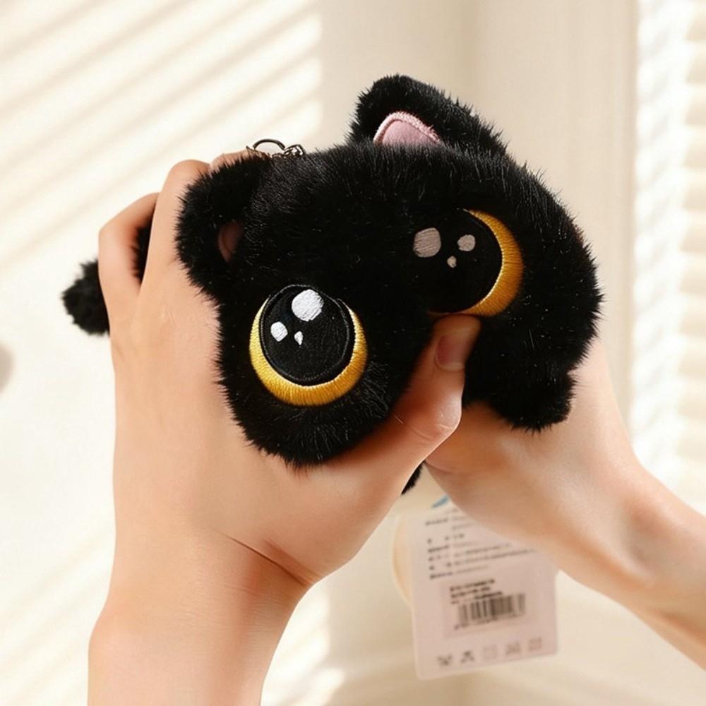 Big Eyes Cat Plush Doll Cartoon Cat Pillow New Cat Stuffed Animal Stress Relief