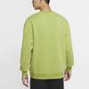 Nike Sweatshirts Men's Pear Green Crew Neck Moderate Regular DB9408-310
