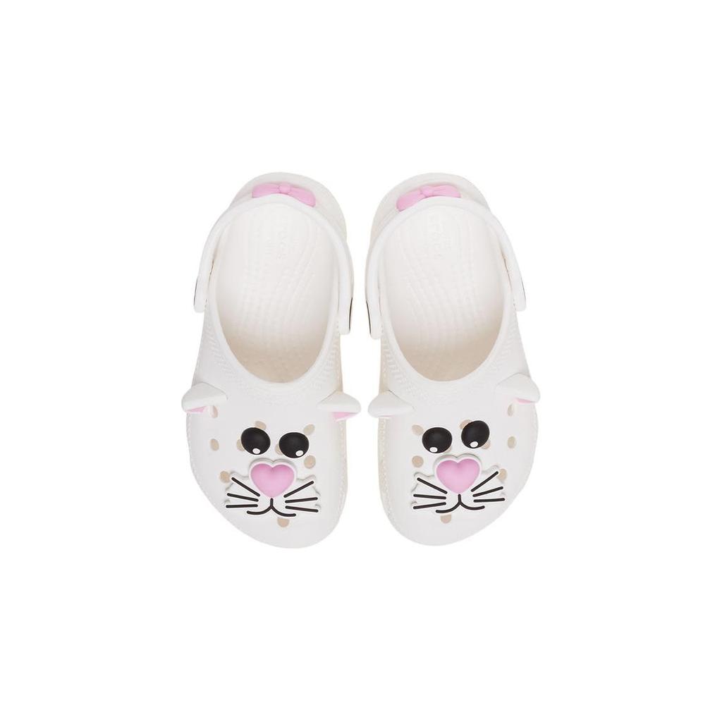 Crocs Детские белые универсальные модные сандалии из смолы 210015-1NG