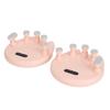 2PCS Piano Finger Trainer ABS and Silicone Compact Piano Finger Pressing Tool for Home