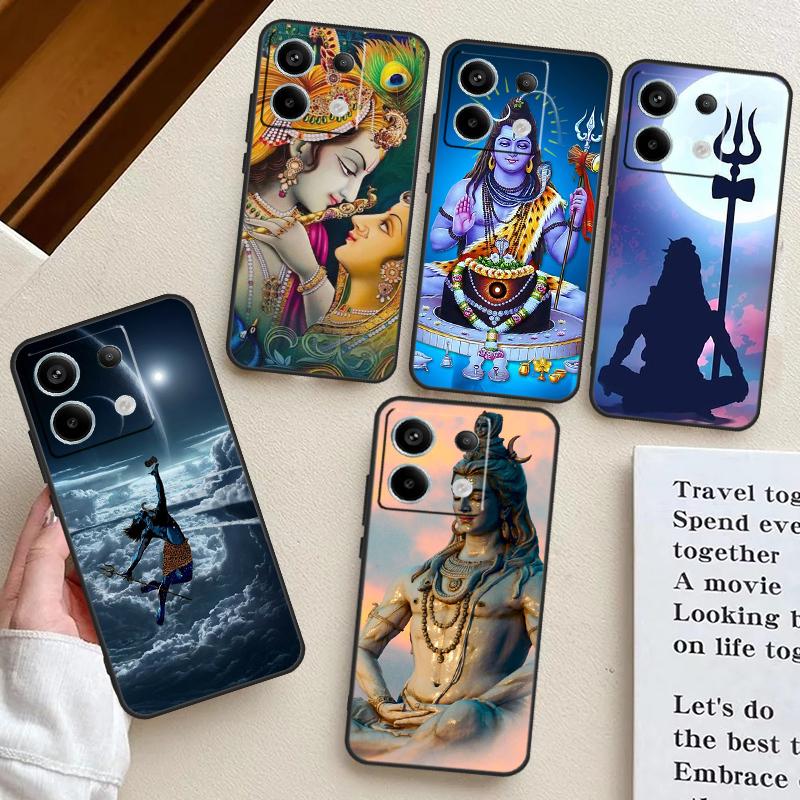 Lord Shiva Hindu God Buddha Case For Redmi Note 13 Pro Plus 12 11 10 9 Pro 9S 10S 11S 12S 10A 9C 10C 12C 13C Back Cover