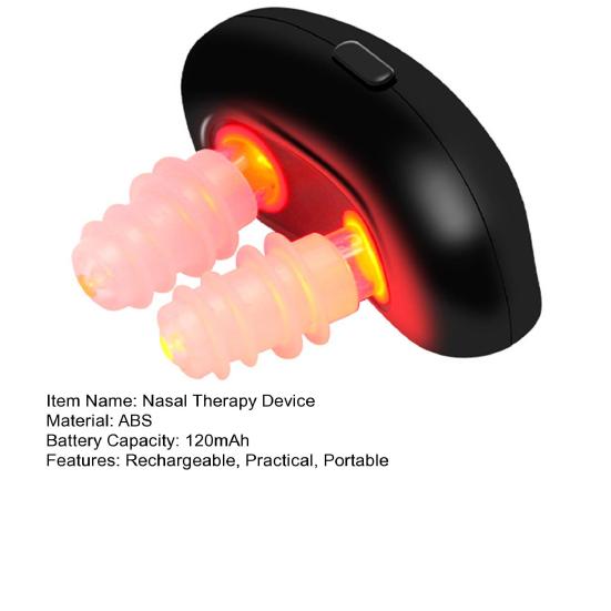 Беспроводной прибор для терапии носа красным светом Эргономичный дизайн Компактный дизайн Перезаряжаемый портативный