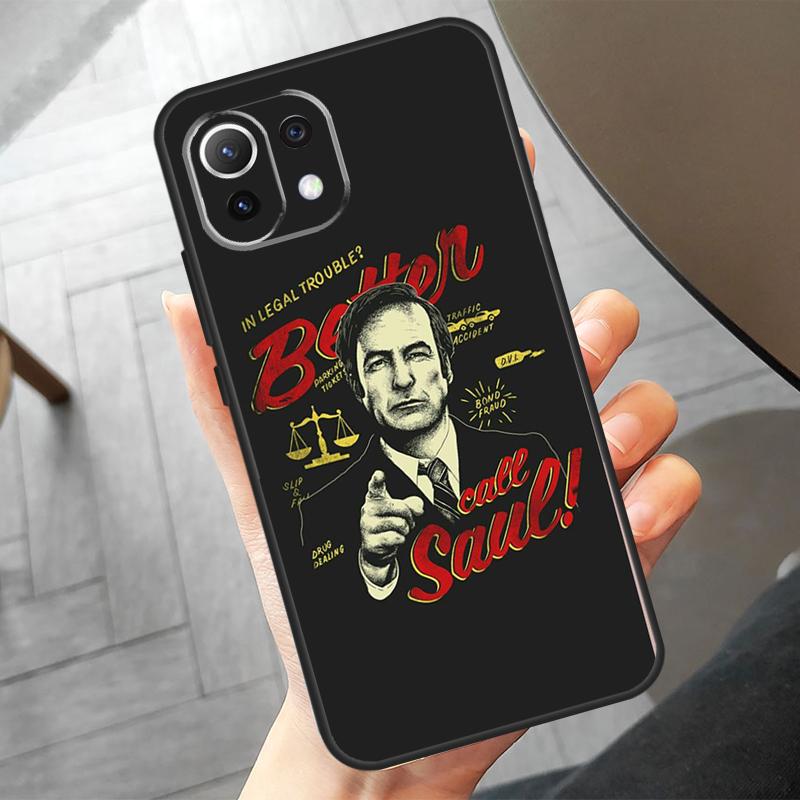 Better Call Saul Case For POCO X3 X5 X6 F6 Pro M6 M5s F3 F5 Xiaomi 13T Pro 11T 12T 12 Lite 13 14 Ultra Cover