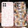 Для Samsung Galaxy M22 F22 Чехол Samsung M22 F22 4G SM-M225F E225F Модный Дизайн Луны Мягкий Силикон Защитная Крышка Чехлы для Телефона