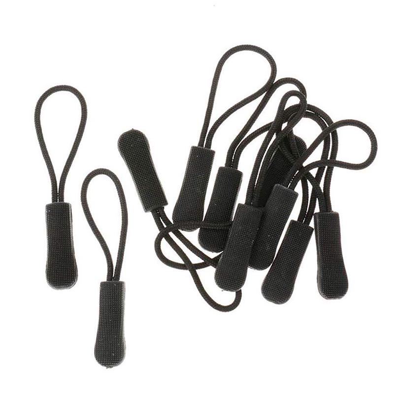 10 шт. застежка-молния тянуть съемник конец подходит веревка тег замена клип сломанной пряжки Fixer Zip шнур сумка чемодан палатка рюкзак молния голова