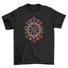 Gothic Mandala T-shirt - Darkly Elegant! Uni