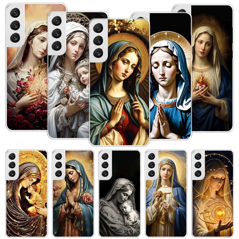 Virgin De Guadalupe Virgen Mary Phone Case For Samsung Galaxy S26 S25 Edge S24 S23 FE S22 Ultra S21 Plus S20 + Fundas Cover Coqu