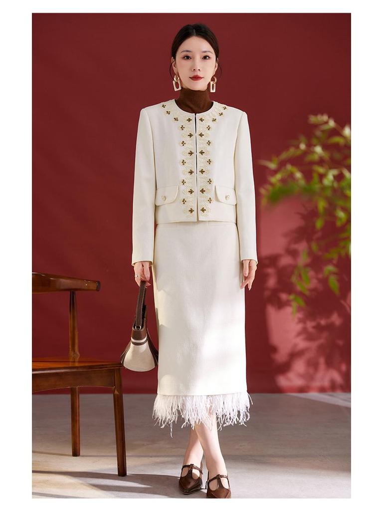 Универсальное шерстяное пальто-кардиган - Дизайн осень/зима, Стиль для ежедневных поездок, Топ с длинным рукавом