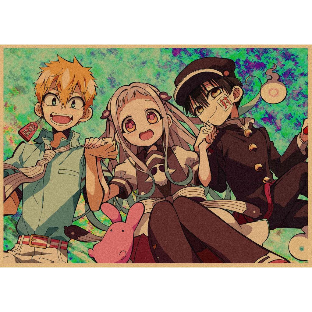 Jibaku Shonen Hanako-kun Anime Poster Decorative Wall Art