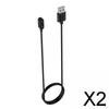 2xЗарядное устройство для часов Watch Fit USB-кабель для зарядки Черный , черный, 2