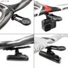 Комбинированное крепление для велокомпьютера GIANT, встроенная камера Cycon GoPro или фонарь Cateye. (ЗАПИСЬ МОНТАЖ) (для руля/выноса, интегрированного в руль
