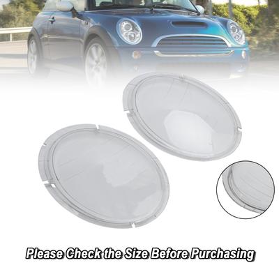 Левая + Правая Пластиковая Крышка Оболочка Линзы Фары 63126911701 02 Для Mini Cooper