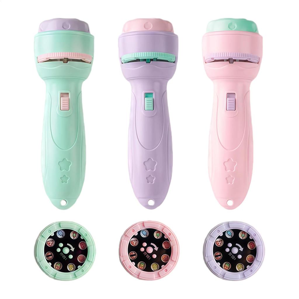 40 Patterns Projector flashlight Early educational development toy children's enlightenment luminous toy cartoon pattern project