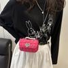 Fashion Texture Lock Mini Chain Small Bag Women's New Versatile Children's Parent-child Model Crossbody Small Square Bag