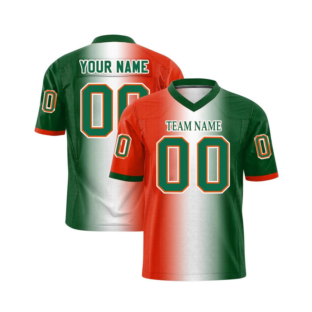 Custom Football Jerseys Personalized Printed Team Name & Number Sports Uniform For Men Women Youth