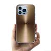 Чехлы для телефона со стальным принтом и текстурой шлифованного металла Для Iphone 17E 16E 17 Air 16 Pro Max 15 Pro 14 Plus 11 13 12 Mini Чехлы