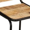 Bar Stool Set 2 pcs 46 x 35.5 x 70 cm Rough Mango Solid Wood