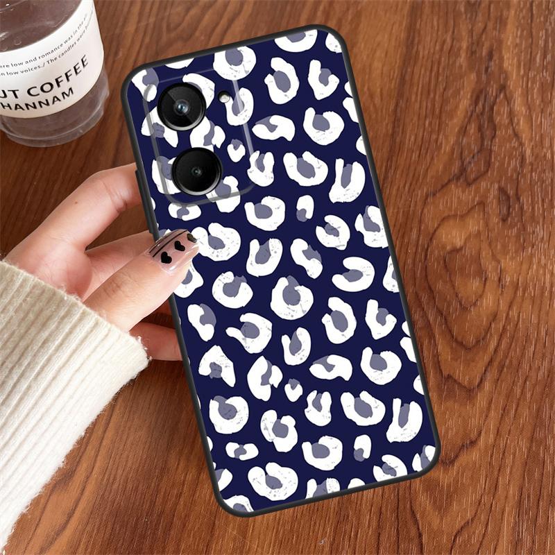 Luxury Leopard For Realme 10 11 12 13 14 15 Pro Plus C65 C71 C75 C55 C63 C61 C53 C67 C35 GT6 GT7 Pro Case