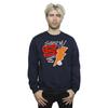 DC Comics Mens Shazam Fury Of The Gods Sticker Spam Sweatshirt