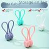 Universal Magnetic Cable Organizer: Portable Anti-Winding Charging and Storage Solution for Headphones and Data Cables