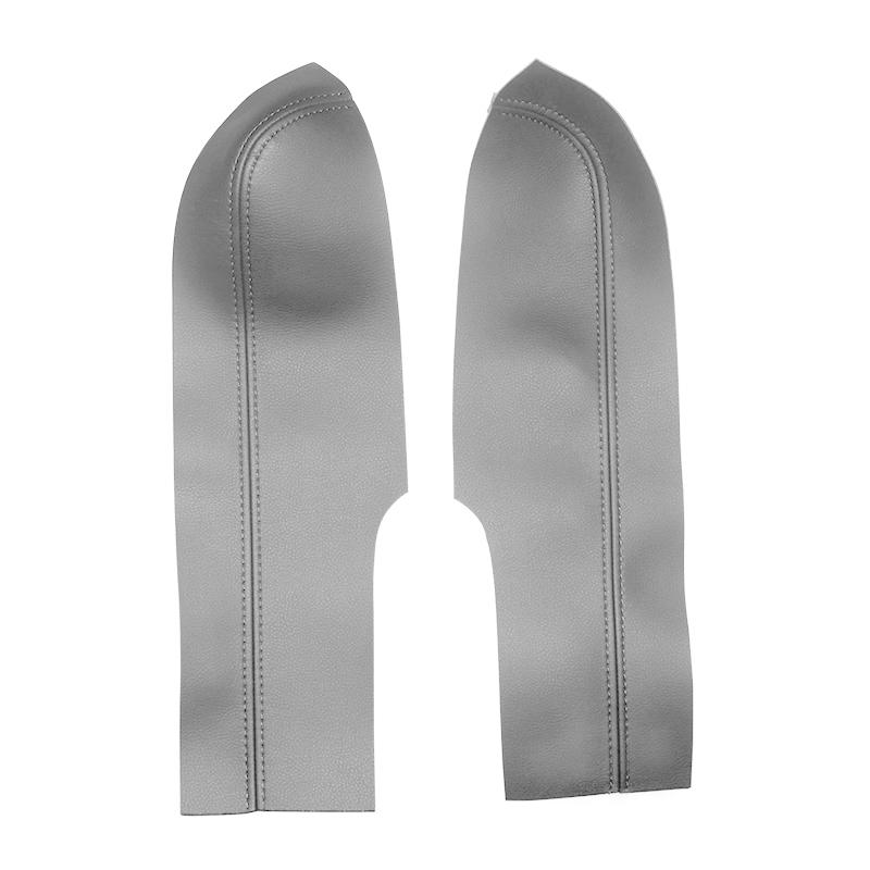 Для Honda Civic 8-го поколения Седан 2006 2007 2008 2009 2010 2011 Передние 2 шт. Панель подлокотника двери автомобиля Отделка из микрофибры с кожаным покрытием