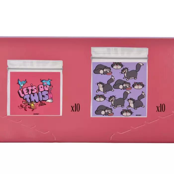 Дисней Джек и Гас Люцифер Сумка на молнии Япония НОВЫЙ Магазин Дисней