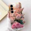 For itel City 100 4G C671L Case Cute Cat Luxury Flower Soft Silicone Back Cover For ITEL City100 4G 6.75" Phone Cases Bumper