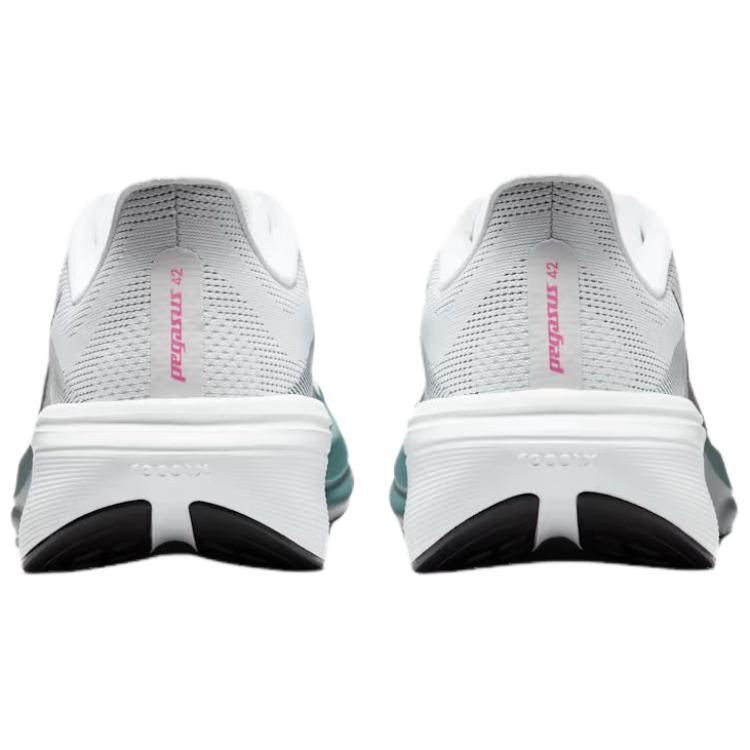 Nike Pegasus 42 Устойчивые к истиранию Дышащие Беговые кроссовки Мужские Белый Черный Зеленый IB1873-110