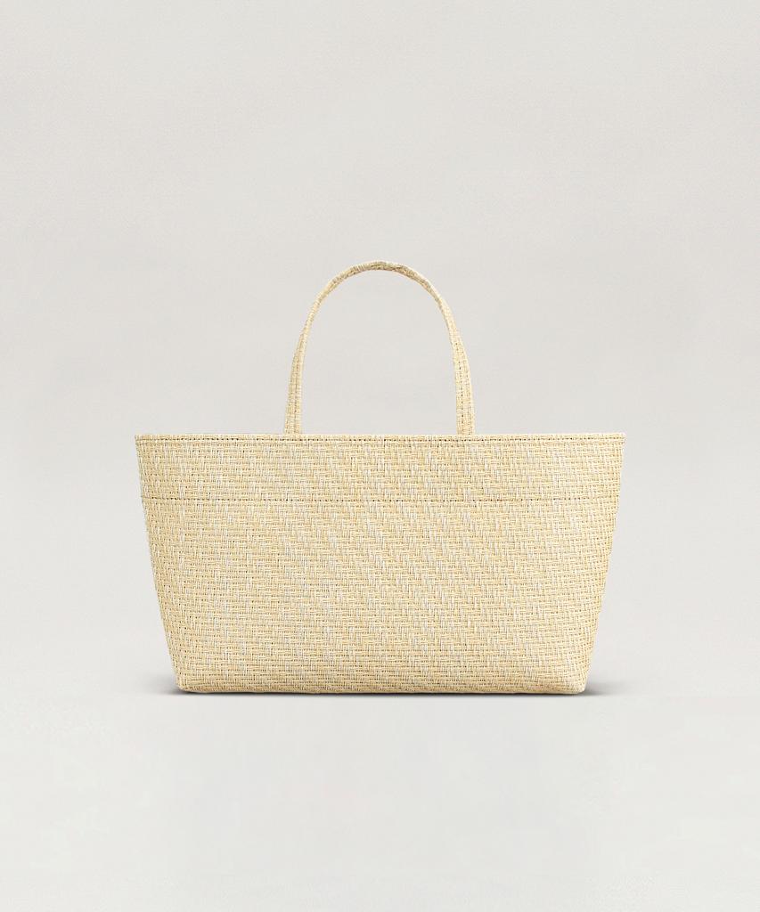 Сумка-тоут Tuo Rattan Flat Tote Small Бежевая · Плетеная сумка-тоут Tuo Rattan Flat Tote Small Бежевая