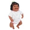 Мягкая виниловая кукла-реборн 19,3 дюйма, реалистичная, милая, афроамериканская, кукла-младенец, игрушка в подарок