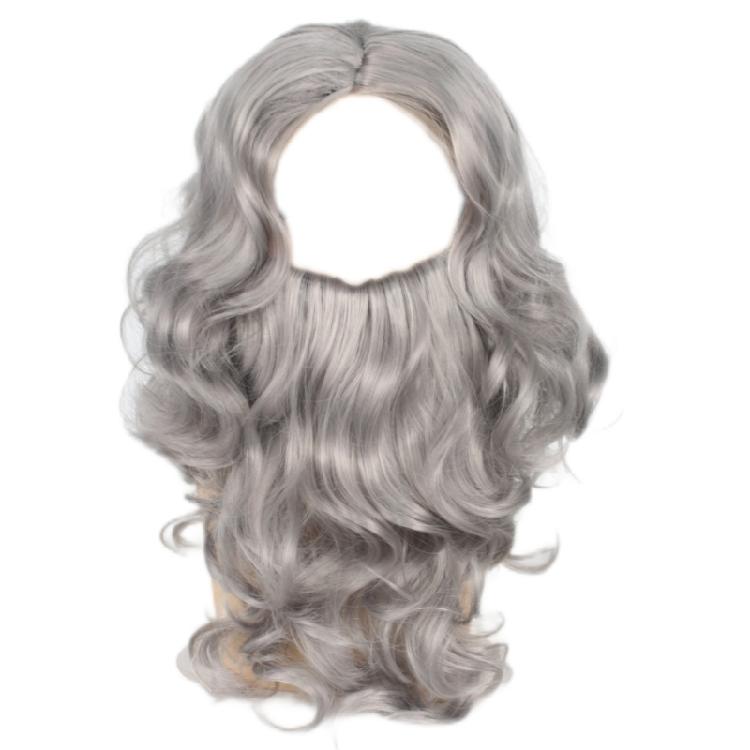 Борода и парик Санта-Клауса Набор аксессуаров для костюма Санты на Рождество, день рождения ребенка