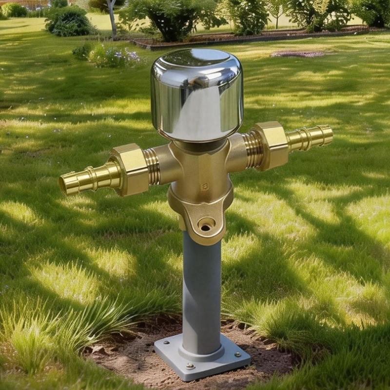 Corrosion Resistant Brass Dispensing Device Energy Saving Solenoid Valves For Agricultural Needs And Plant Nutrition
