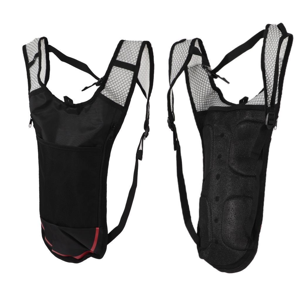 Water Backpack Lightweight Adjustable Shoulder Strap Multifunctional Hydration Pack for Running Hiking Camping