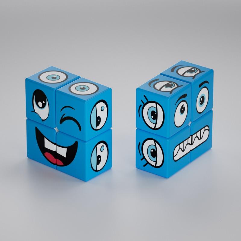 Nd Order Face Changing Cube 3rd Order Tic Tac Toe Cube 122 Cube Educational Toy