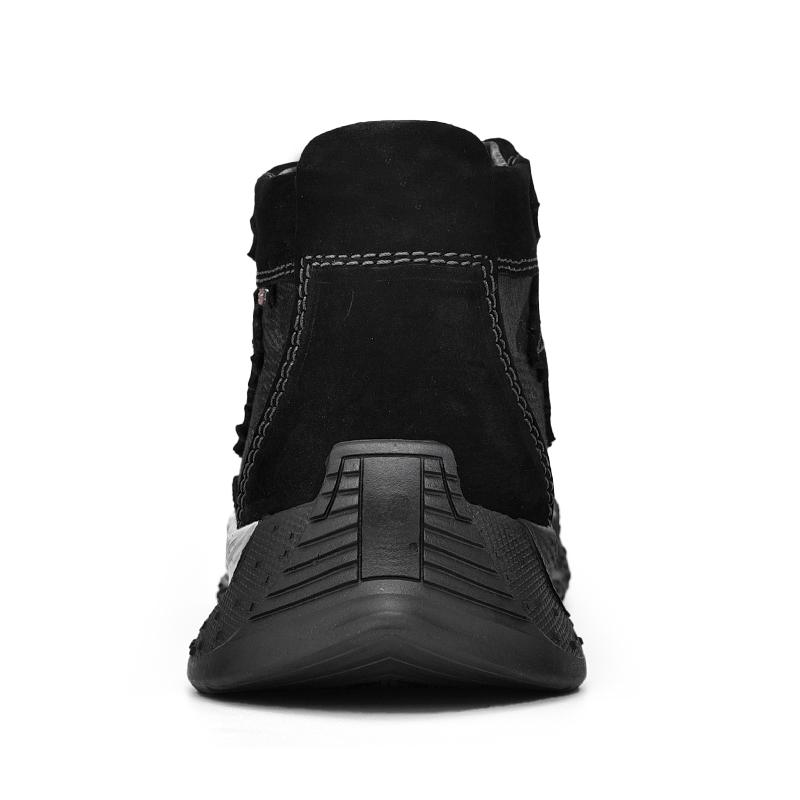 Мужская новая кожаная спортивная обувь на открытом воздухе, повседневная обувь, деловая кожаная обувь для доски, ботинки