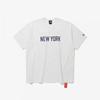New Era Футболка с флагом New York Yankees Белая 15147544