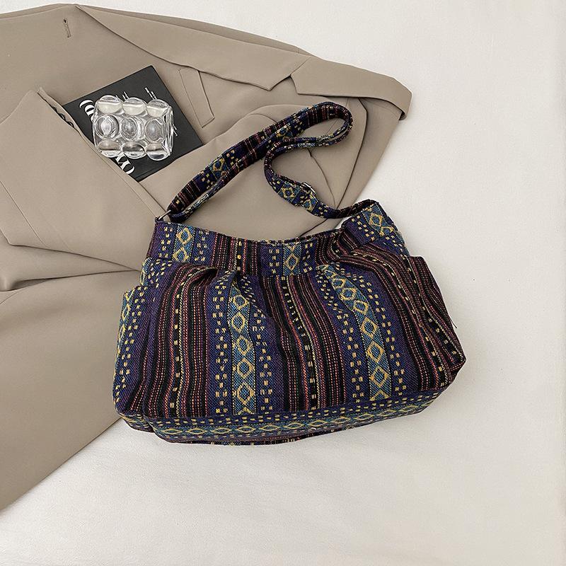 2025 новая сумка-тоут женская сумка студенческая нишевая большая вместимость плечевая сумка для отдыха сумка-мессенджер