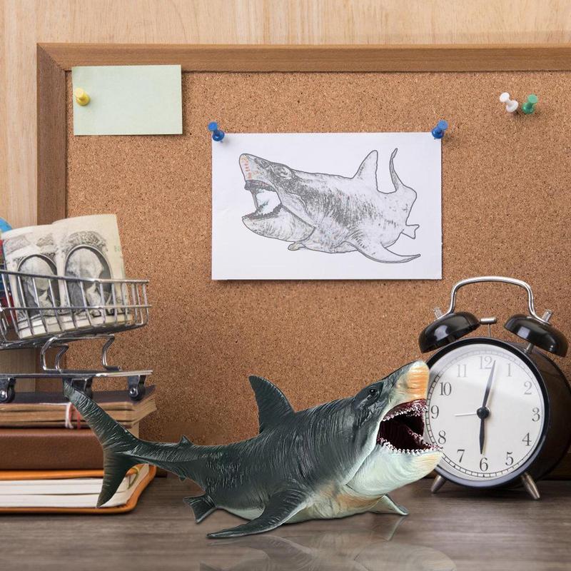 Shark Toys Shark Model Toy Animal Collectible Desktop Display Decoration For Study Bookshelf Living Room Bedroom