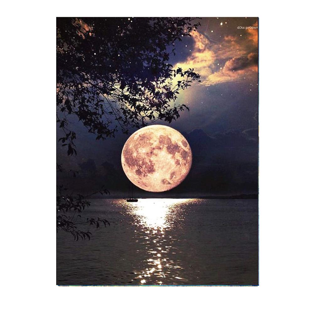 5D алмазная живопись Diy пейзаж украшение дома имитация набор крестиков может быть настроена ремесла круглый полный алмаз