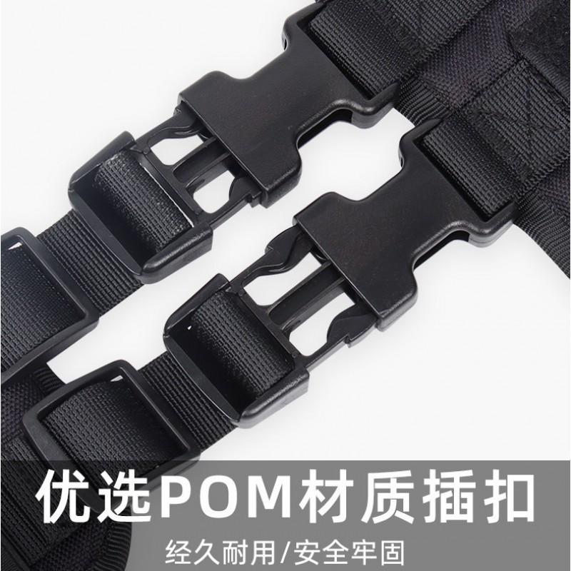 Heavy Duty Dog Harness Vest Large Breeds Nylon Water Resistant Pet Chest Belt Adjustable Comfort Fit