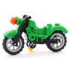 MOC Военный Мотоцикл Германия Инструментальный Автомобиль Армейские Фигурки Транспортное Средство Рождественский Подарок Игрушки Для Детей Образование Военные Строительные Блоки