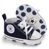 Soft Sole Star Canvas Baby Shoes, Spring/Autumn Style, for 0-1 Year Old