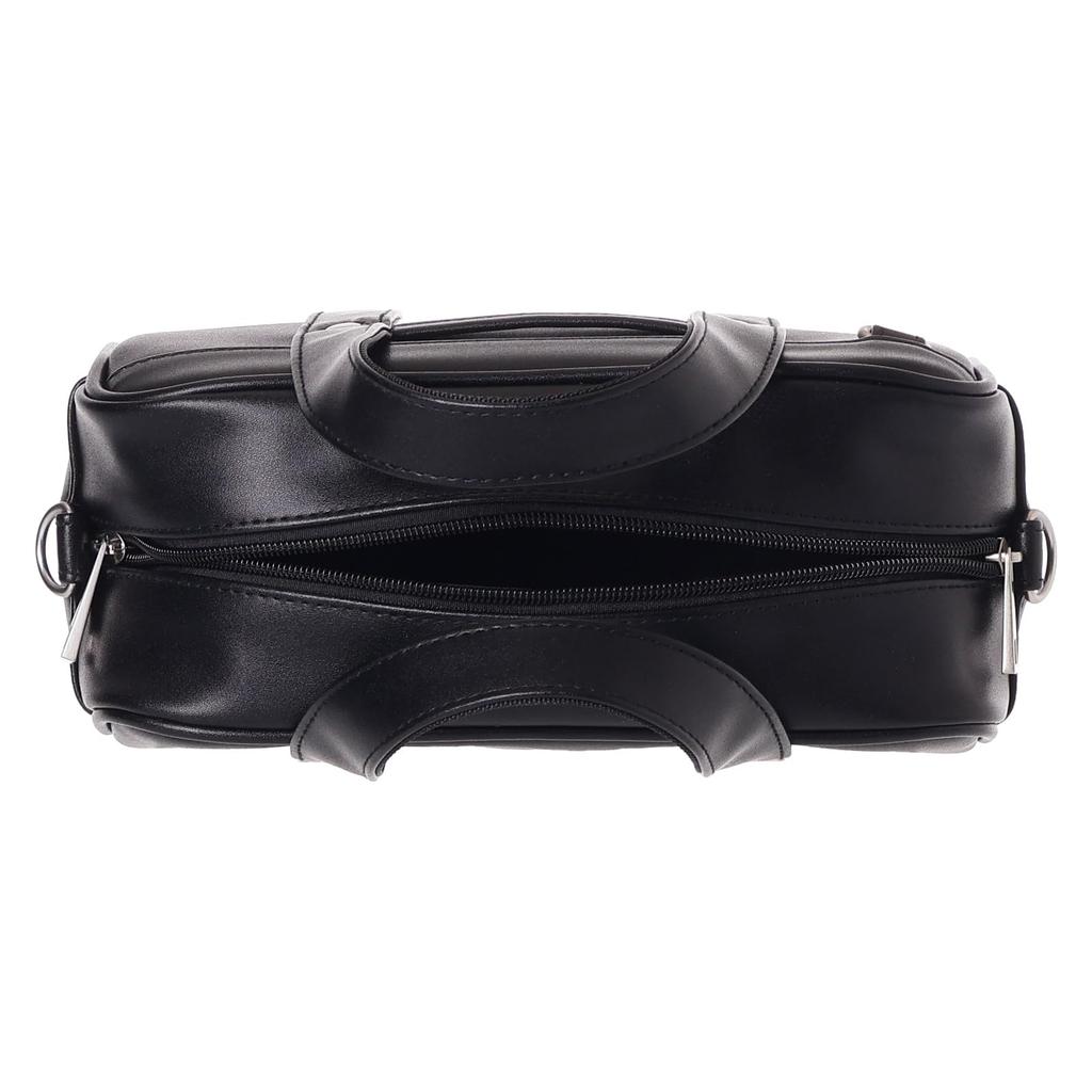 Sanrio Characters School Bag Style Shoulder 14 X X Cm 2-Way Bag, PVC, 23.5 10.5 (Hello Kitty/Black)